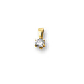 Huiscollectie 4010167 Gold zircon pendant