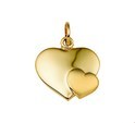 Huiscollectie 4013757 Gold heart charm