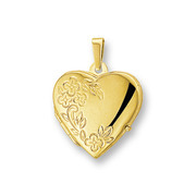 Huiscollectie 4015854 Golden medallion heart