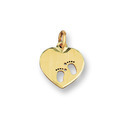 Huiscollectie 4015730 Golden engraving pendant heartshaped
