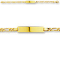 Huiscollectie 4012109 Golden engrave bracelet