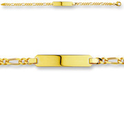 Huiscollectie 4012109 Golden engrave bracelet