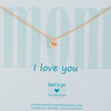 Heart to get N02SHE11R-1 Mom, I love you ketting rose 1
