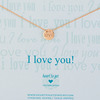 Heart to get N07LOC11R I love you ketting rose 1