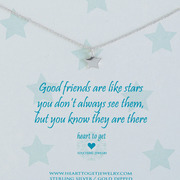 Heart to get N09STA11S Good friends necklace silver