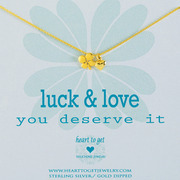 Heart to get N19CLH11G-2 Luck & Love necklace gold