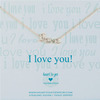 Heart to get N20LOP11S I love you ketting zilver 1