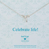 Heart to get N22BOW12S Celebrate life ketting zilver 1