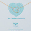 Heart to get N35BHE12R You'll never walk alone ketting rose 1