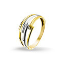 Huiscollectie 4205461 Bicolor gold ring