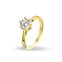 Huiscollectie 4014432 Gold solitair ring