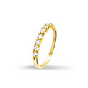 Huiscollectie 4014986 Gold ring CZ