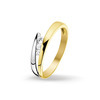 Huiscollectie 4205769 Bicolor gouden zirkonia ring 1