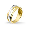 Huiscollectie 4206181 Bicolor gouden ring 1
