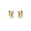 Huiscollectie 4012014 Gouden zirkonia oorbellen 1