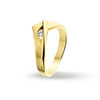 Huiscollectie 4015039 Gouden ring zirkonia 1