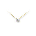 Huiscollectie 4016260 Gold necklace CZ