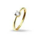 Huiscollectie 4016869 Gold CZ ring