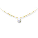 Huiscollectie 4016382 Gold necklace CZ