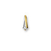 Huiscollectie 4200236 Bicolor gouden zirkonia hanger 1