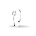 Huiscollectie 4102320 Whitegold engagement ring