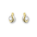 Huiscollectie 4010779 Golden Pearl earrings