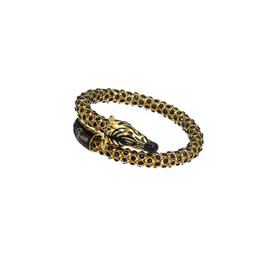 Guess UBB81336 Zebra Coil Chain gold armband