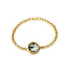 Mi Moneda BRA-CAMS-02-19 Bracelet silver gold plated cambio armband 1
