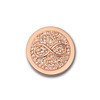 Mi Moneda IND-28-S Infinito diamond disc stainless steel rose munt 1