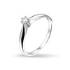 Huiscollectie 4102008 Witgouden ring met diamant 0.10 crt 1