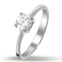 Huiscollectie 1314586 Silver CZ ring
