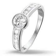 Huiscollectie 1310569 Silver CZ ring