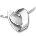 Huiscollectie 1308898 Silver necklace with pendant
