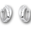 Huiscollectie 1304936 Silver earrings with CZ