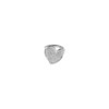 Guess UBR11401 Pave Curved Heart ring silver 1