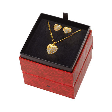 Guess UBS91305 Cry Heart pendant + stud gold