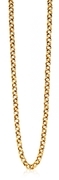 Zinzi ZIC1009G Silver necklace goldplated