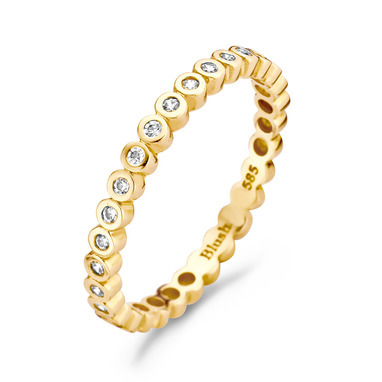 Blush 1120YZI Gouden ring met zirkonia