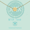 Heart to get N51CWL12G with love ketting goud 1