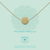 Heart to get N85SFI12G what you give is what you get ketting small goud 1