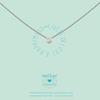 Heart to get N196CIZ13S Circle of love & happiness ketting zilver 1