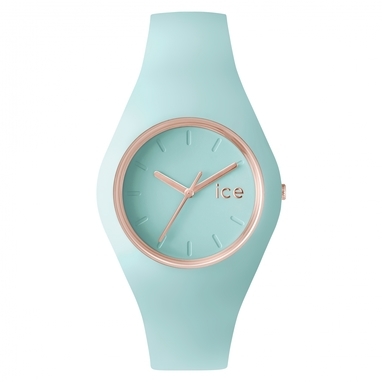 Ice-Watch ICE.GL.AQ.U.S.14 Ice Glam Pastel Aqua Unisex horloge