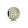 Pandora 791051FCZ Golden Pavé Ball Charm 1