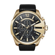 Diesel DZ4344 Mega Chief Black Gold watch