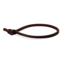 Trollbeads TLEBR-00057 Simple leather bracelet, black