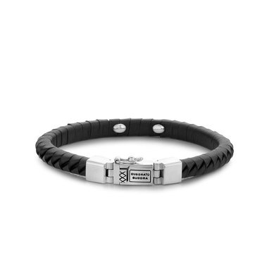 buddha-to-buddha-162bl-komang-small-leather-bracelet-black