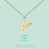 heart-to-get-lb163inv16g-big-initial-letter-v-including-necklace-40-8cm-goldplated 1