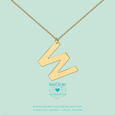 heart-to-get-lb164inw16g-big-initial-letter-w-including-necklace-40-8cm-goldplated