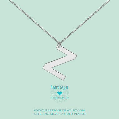 heart-to-get-lb167inz16s-big-initial-letter-z-including-necklace-40-8cm-silver