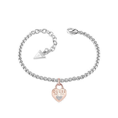 guess-ubb82105-s-armband-all-about-shine-zilver-rosegoudkleurig